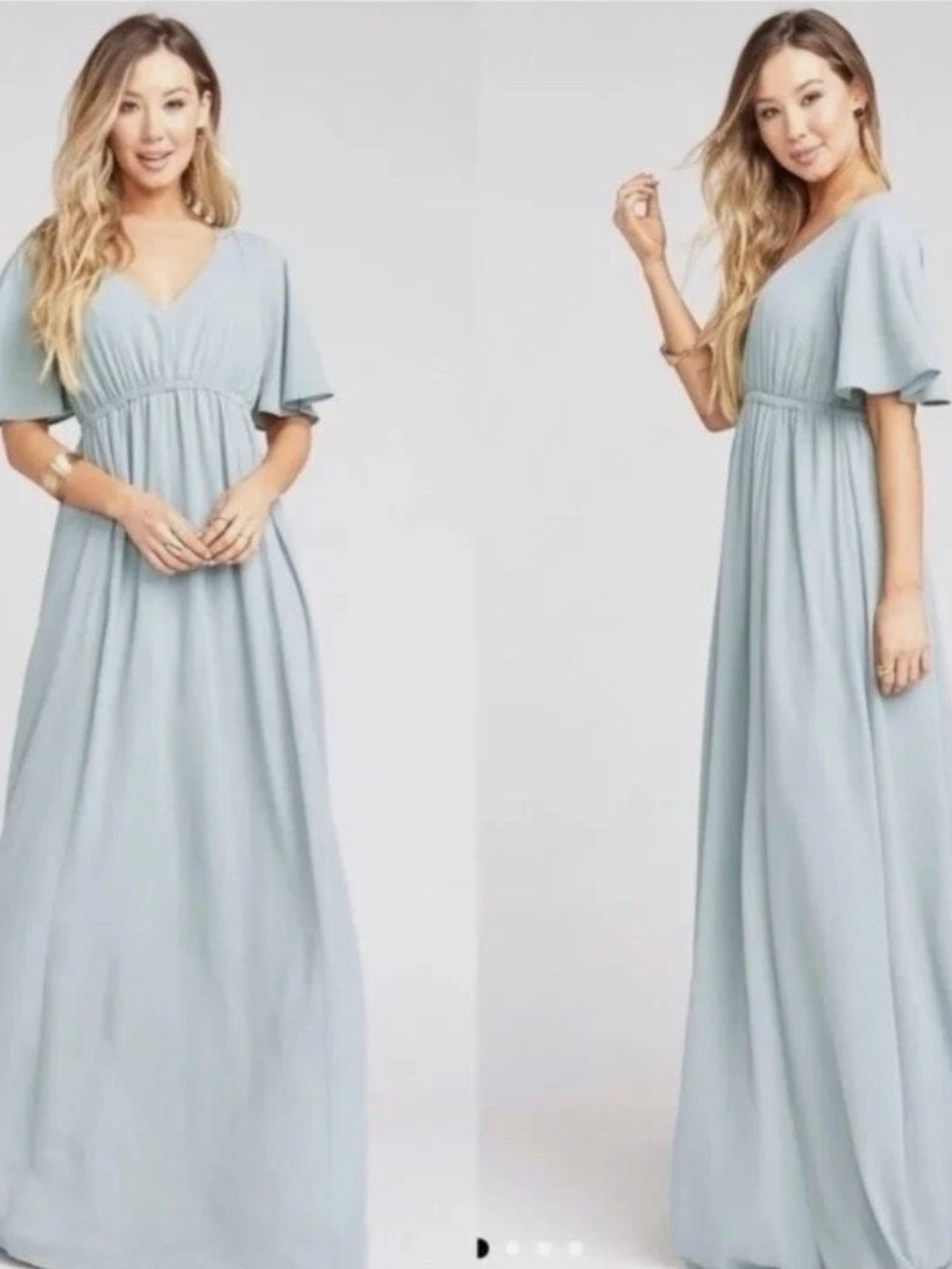 Show Me Your MuMu "Emily" Empire Maxi Dress
